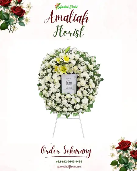 Krans Bunga Duka Cisurat